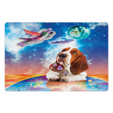 Cosmic Animals UFO Pet Mat