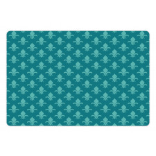 Retro Damask Pattern Pet Mat