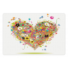 Watercolor Love Pet Mat