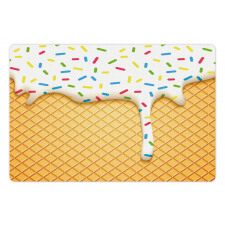 Melting Ice Cream Cones Pet Mat