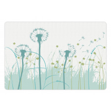 Floral Botany Blooms Pet Mat