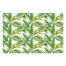 Bamboo Palms Foliage Pet Mat