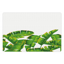 Vibrant Tropical Foliage Pet Mat