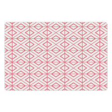 Vintage Triangles Pet Mat