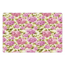 Flower with Leaves Pet Mat