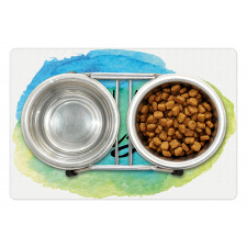 Inspiratonal Watercolor Pet Mat