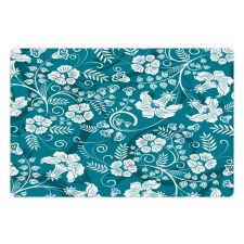 Floral Romantic Beams Pet Mat