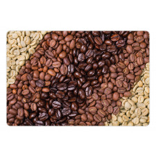 Coffee Beans Stripes Pet Mat