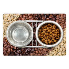 Coffee Beans Stripes Pet Mat