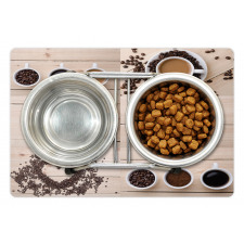 Coffee Mugs Snacks Beans Pet Mat