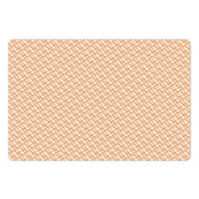 Stripes Line Art Pet Mat