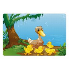 Duck and Ducklings Pet Mat