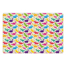 Wild Animal Kids Pet Mat