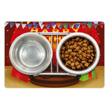 Party Set up and Cake Pet Mat