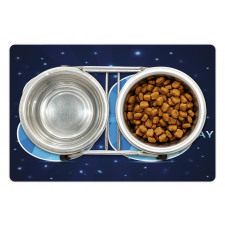 Party Theme and Stars Pet Mat