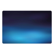 Blue Ombre Ocean Inspired Pet Mat