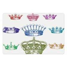 Old Antique Crown Set Pet Mat