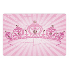 Pink Princess Pet Mat