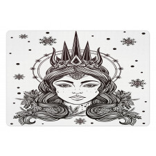 Fantasy Snow Queen Art Pet Mat