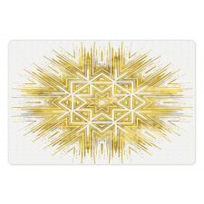 Geometric Vivid Pet Mat