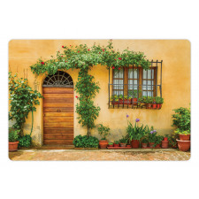 Plants and House Door Pet Mat