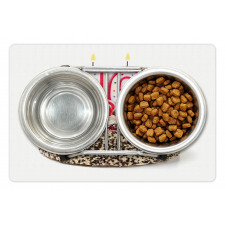 Cake Candles Cherry Pet Mat