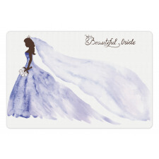 Abstract Wedding Pet Mat