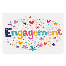 Engagement Party Pet Mat