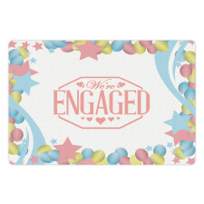 Engagement Theme Pet Mat