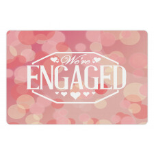 Engagement Card Pet Mat