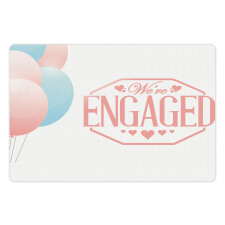 Engagement Text Pet Mat