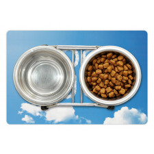 Message Sky Clouds Pet Mat