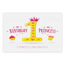 Princess Theme Party Pet Mat