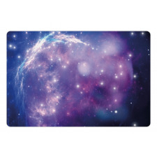 Purple Nebula Pet Mat