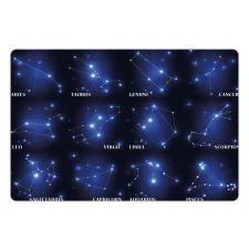 Zodiac Sign Set Pet Mat