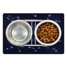 Galaxy and Signs Pet Mat