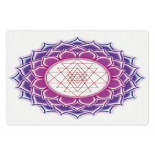 Mystical Yantra Mandala Pet Mat