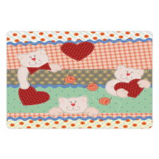 Teddy Bears Kids Pet Mat