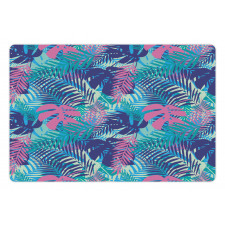 Vivid Colored Island Flora Pet Mat