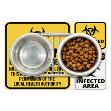 Danger Quarantine Pet Mat