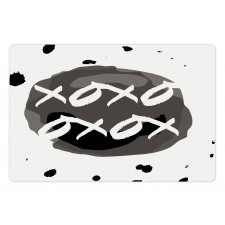 Formless Ink Drops Kiss Hug Pet Mat