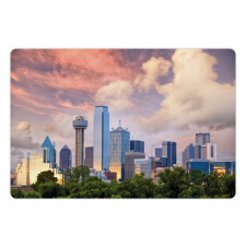 Dallas Skyline Pet Mat