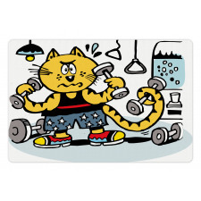 Cartoon Cat Lifting Pet Mat