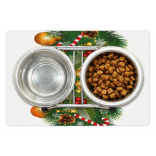 Noel Tree Ornaments Pet Mat