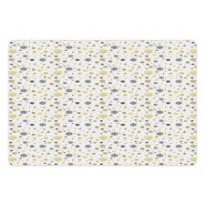 Snowy Winter Pet Mat