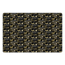 Oriental Deer Pet Mat