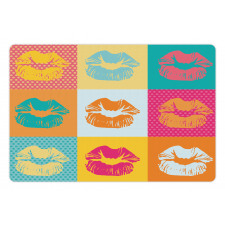 Fashion Kiss Love Design Pet Mat