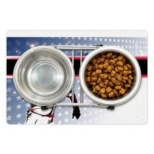 Baseball Player Stars Pet Mat