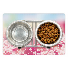 Dreamy Cherry Blossoms Pet Mat