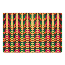 Pop Art Geometric Pastel Pet Mat